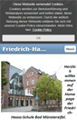 Mobile Screenshot of friedrich-haass-schule.de